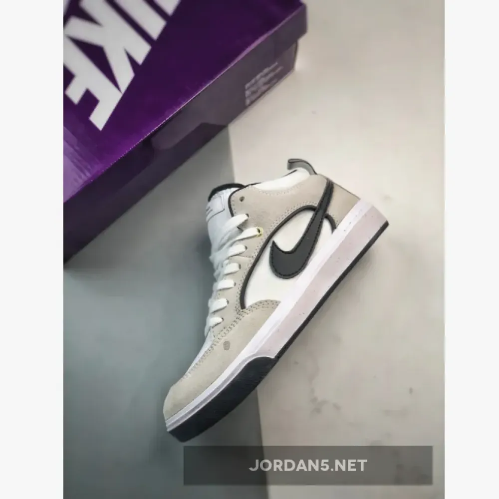 Nike SB React Leo White Black  DX4361-100