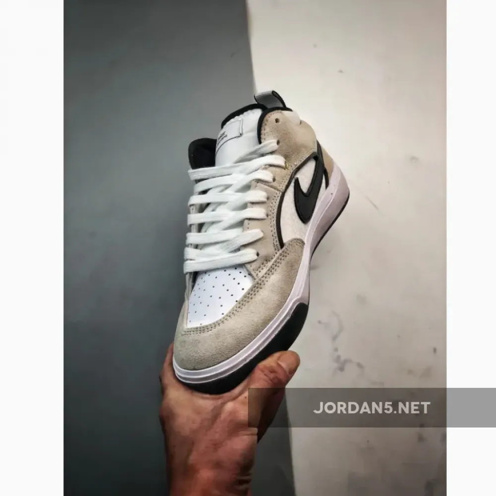 Nike SB React Leo White Black  DX4361-100