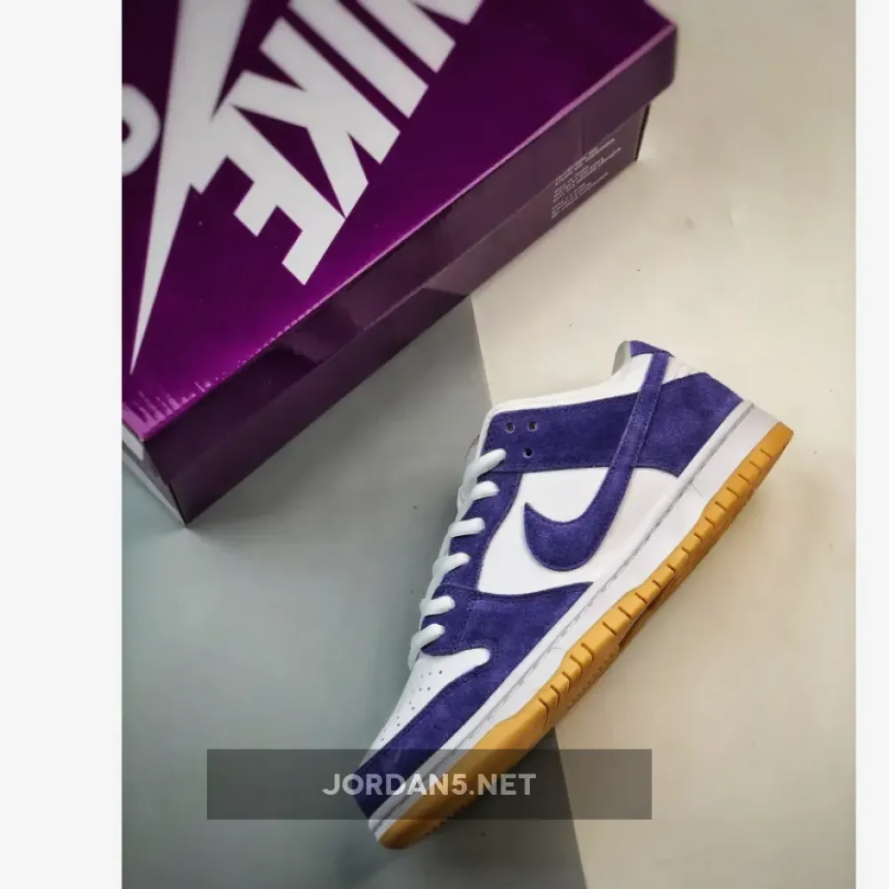 Nike SB Dunk Low ‘Purple Suede’ Court Purple White  DV5464-500