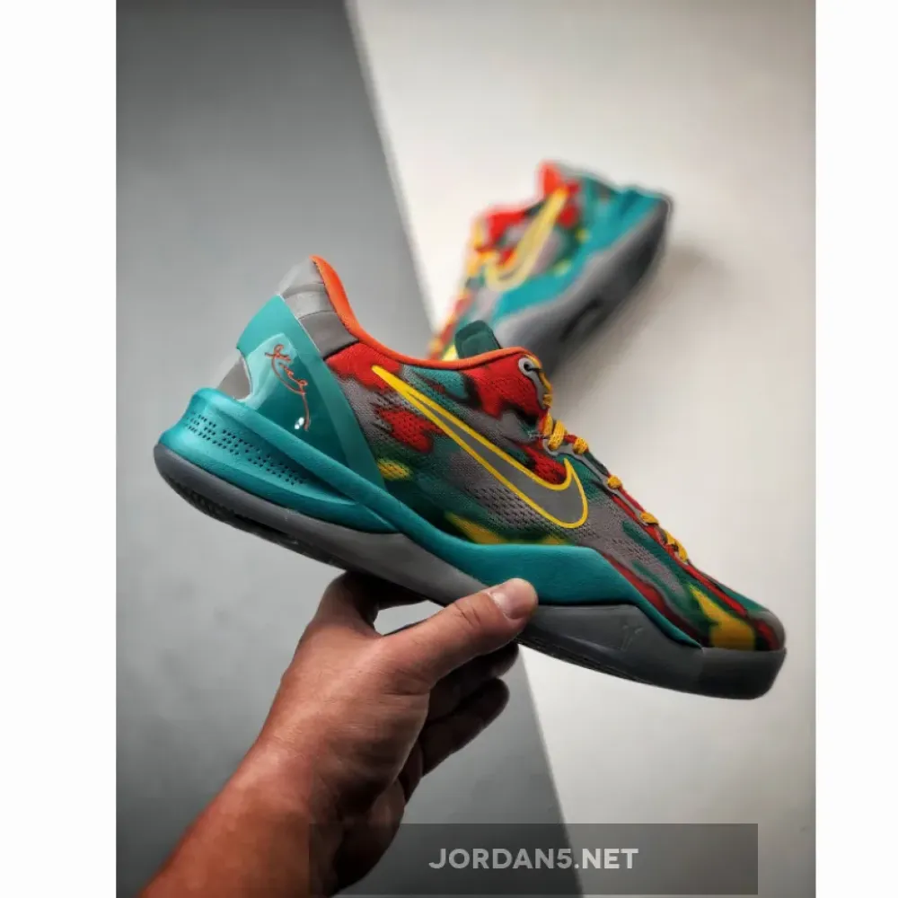 Nike Kobe 8 Protro ‘Venice Beach’ Grey Tour Yellow  FQ3548-001