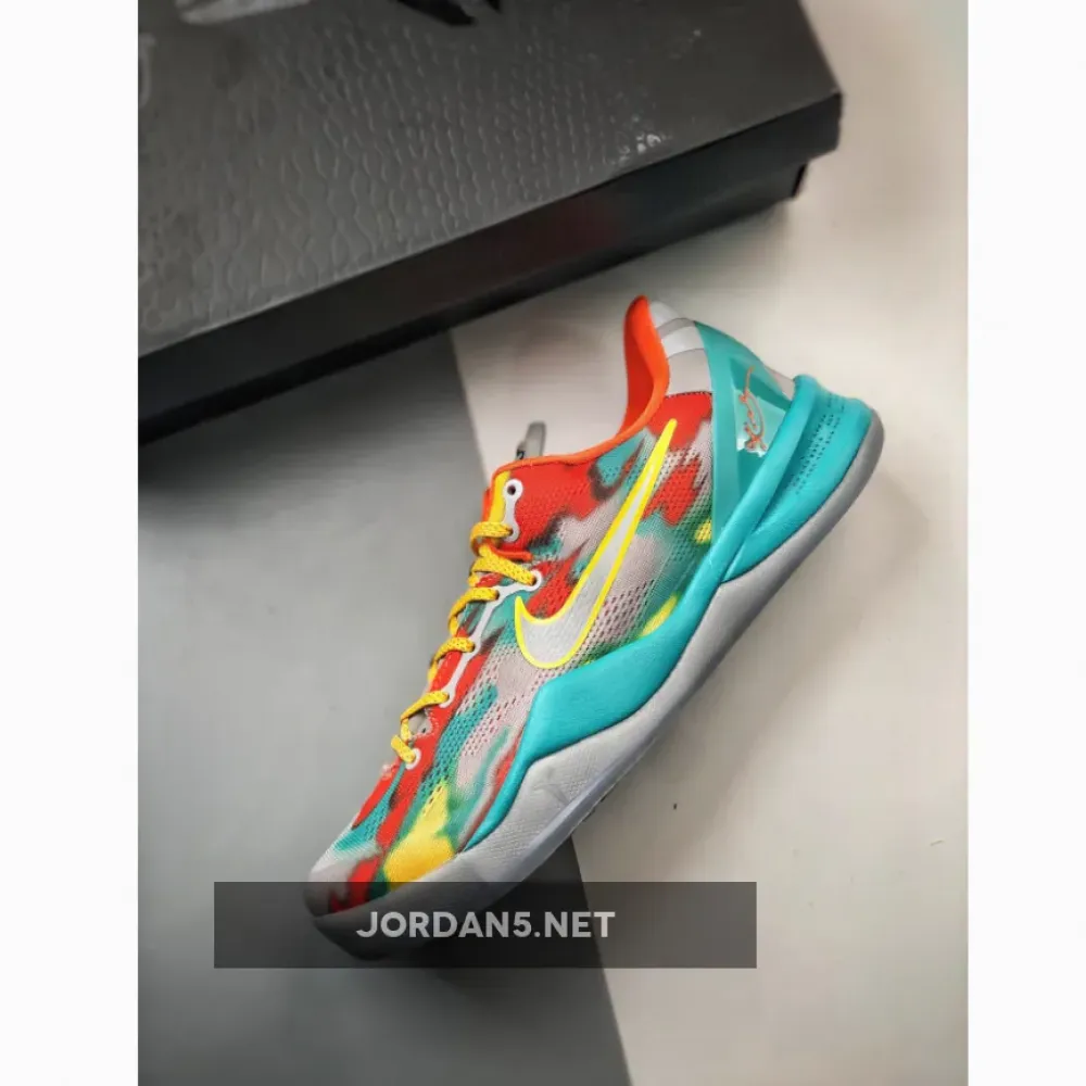 Nike Kobe 8 Protro ‘Venice Beach’ Grey Tour Yellow  FQ3548-001