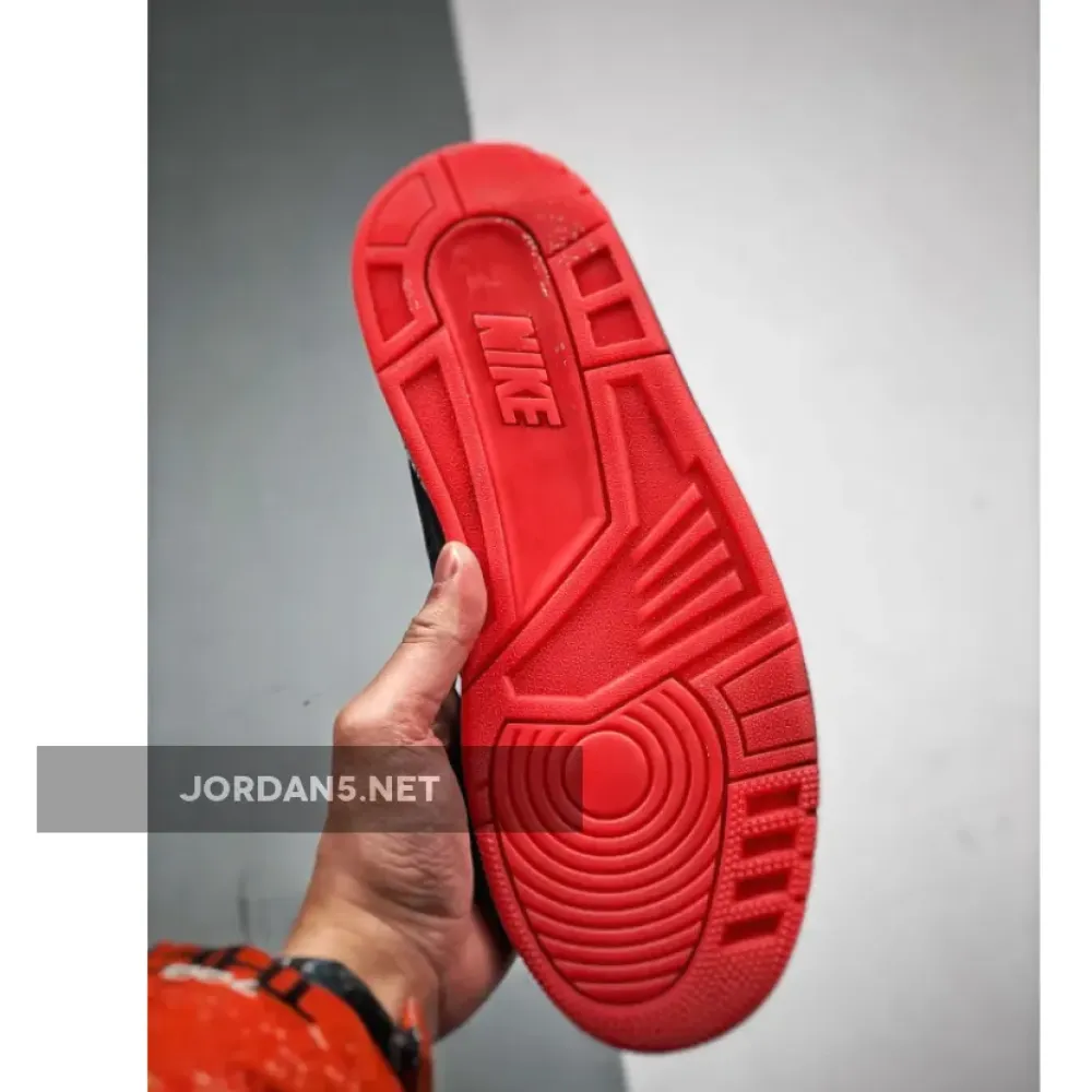 J Balvin x Air Jordan 3 “Rio” Black/Solar Flare-Total Crimson  FN0344-001