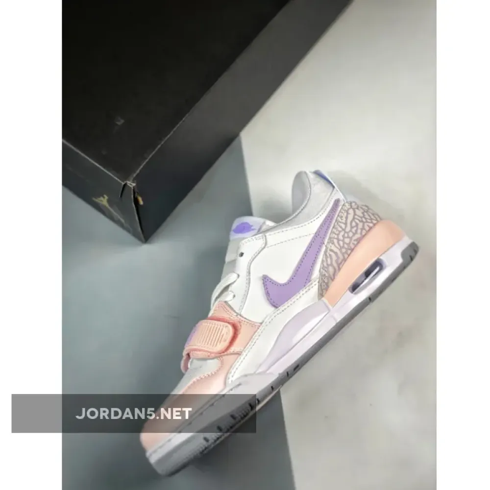 Jordan Legacy 312 Low White/Wolf Gray/Mist Purple  HF0747-151