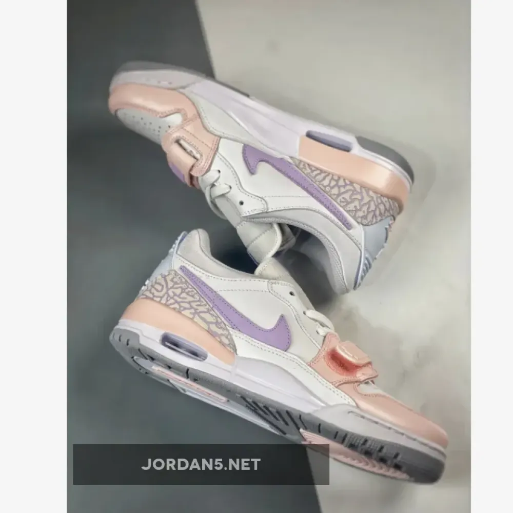 Jordan Legacy 312 Low White/Wolf Gray/Mist Purple  HF0747-151