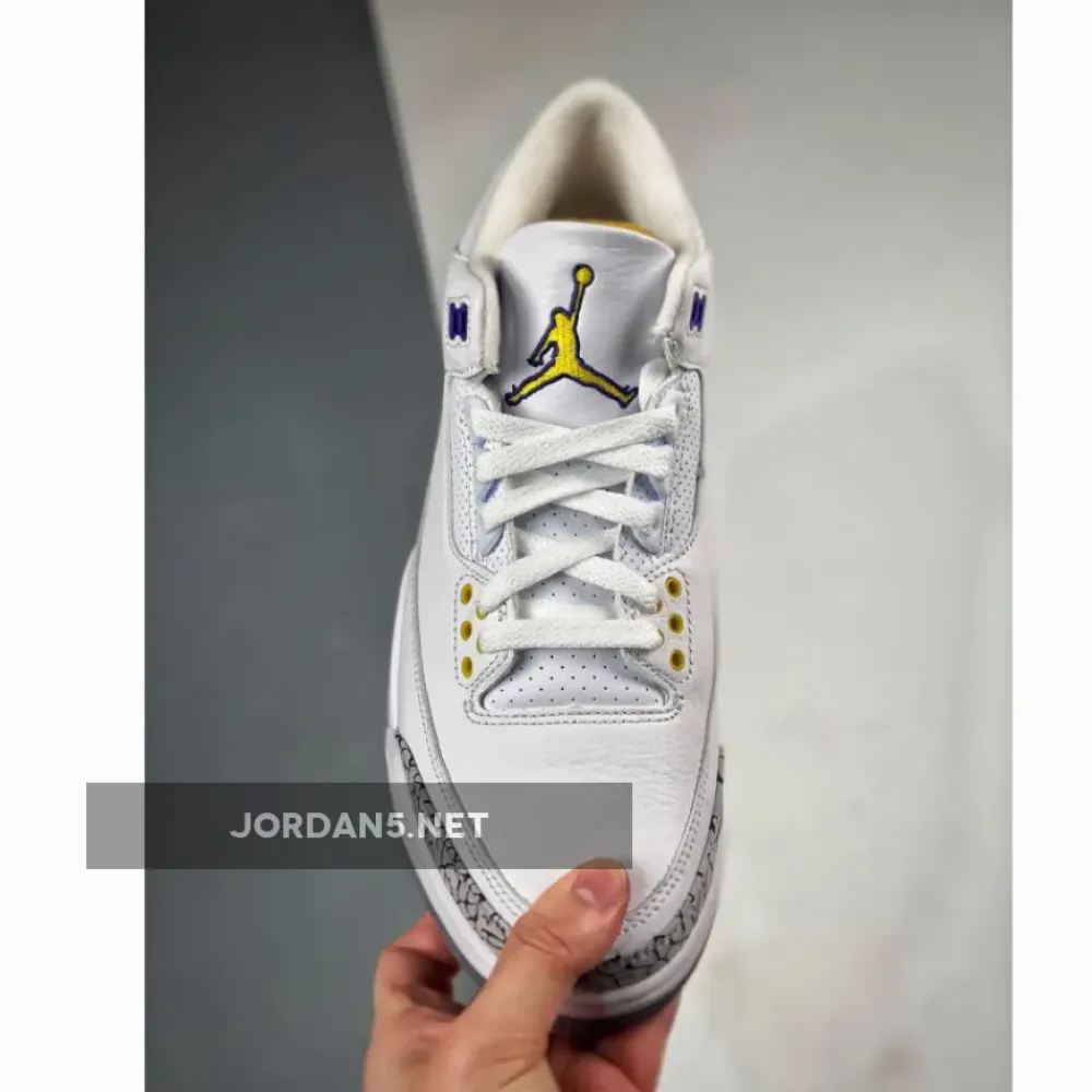Air Jordan 3 Retro Kobe Bryant PE White Purple  869802-907
