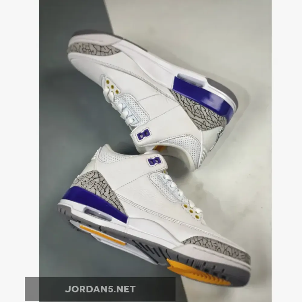 Air Jordan 3 Retro Kobe Bryant PE White Purple  869802-907