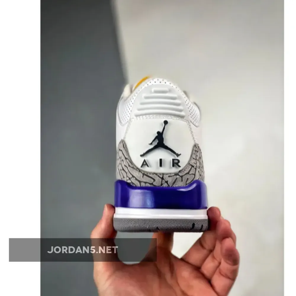 Air Jordan 3 Retro Kobe Bryant PE White Purple  869802-907