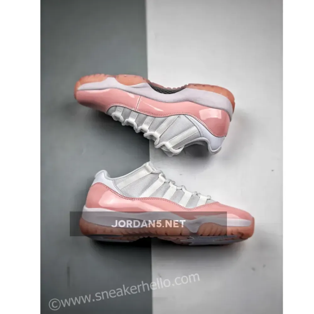 Air Jordan 11 Low White Legend Pink  AH7860-160