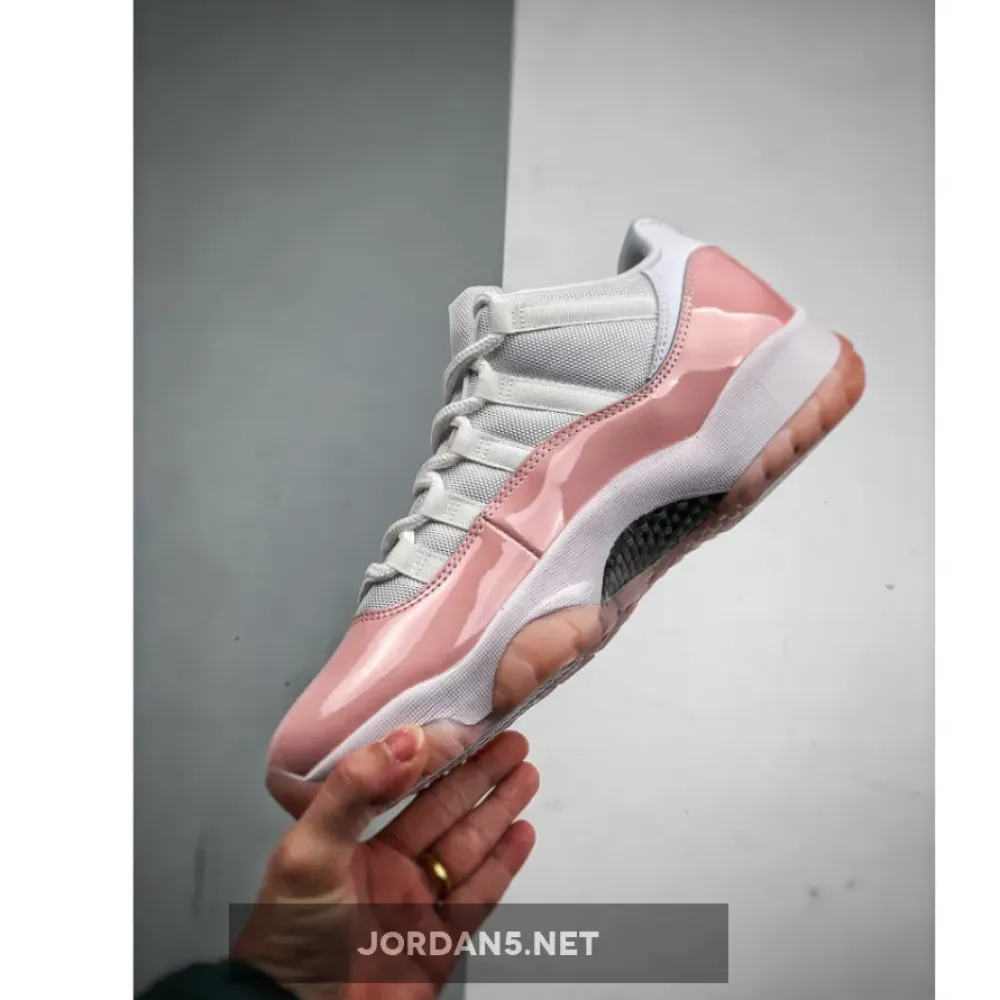 Air Jordan 11 Low White Legend Pink  AH7860-160