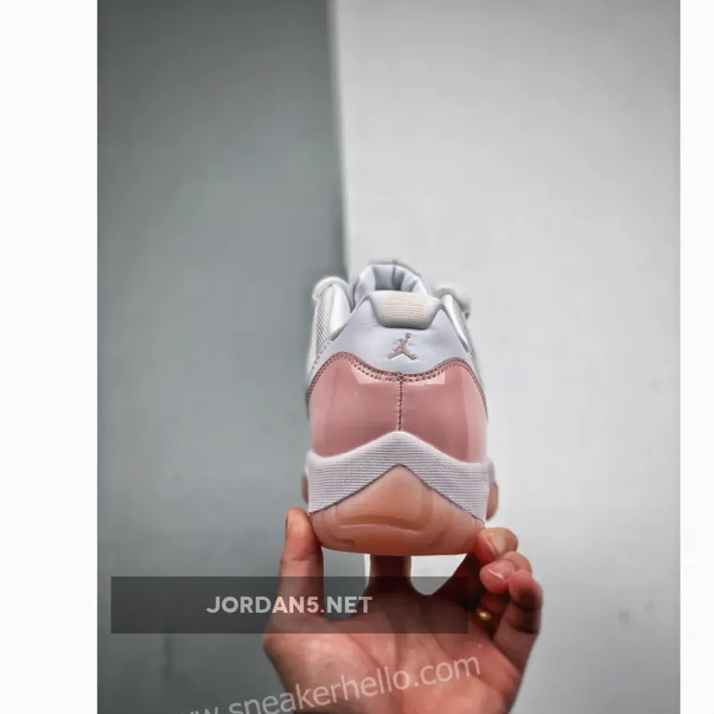 Air Jordan 11 Low White Legend Pink  AH7860-160