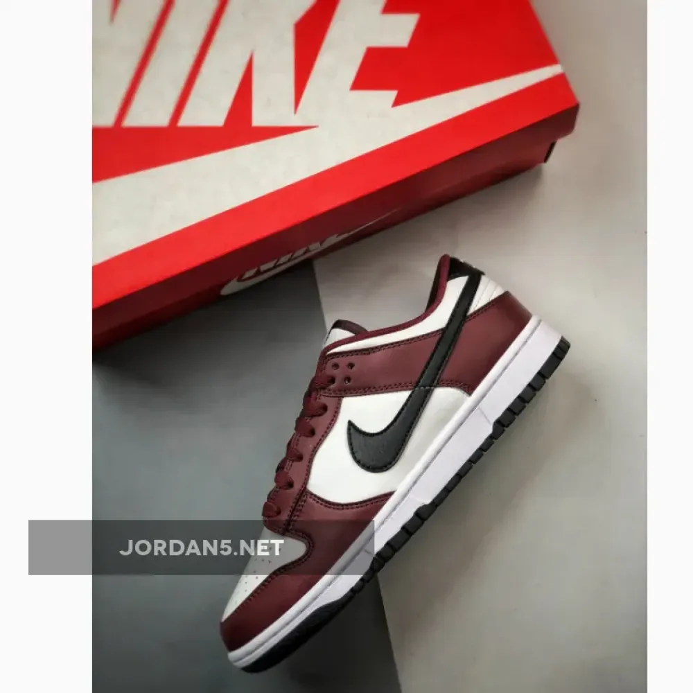 Nike Dunk Low Dark Team Red Black 