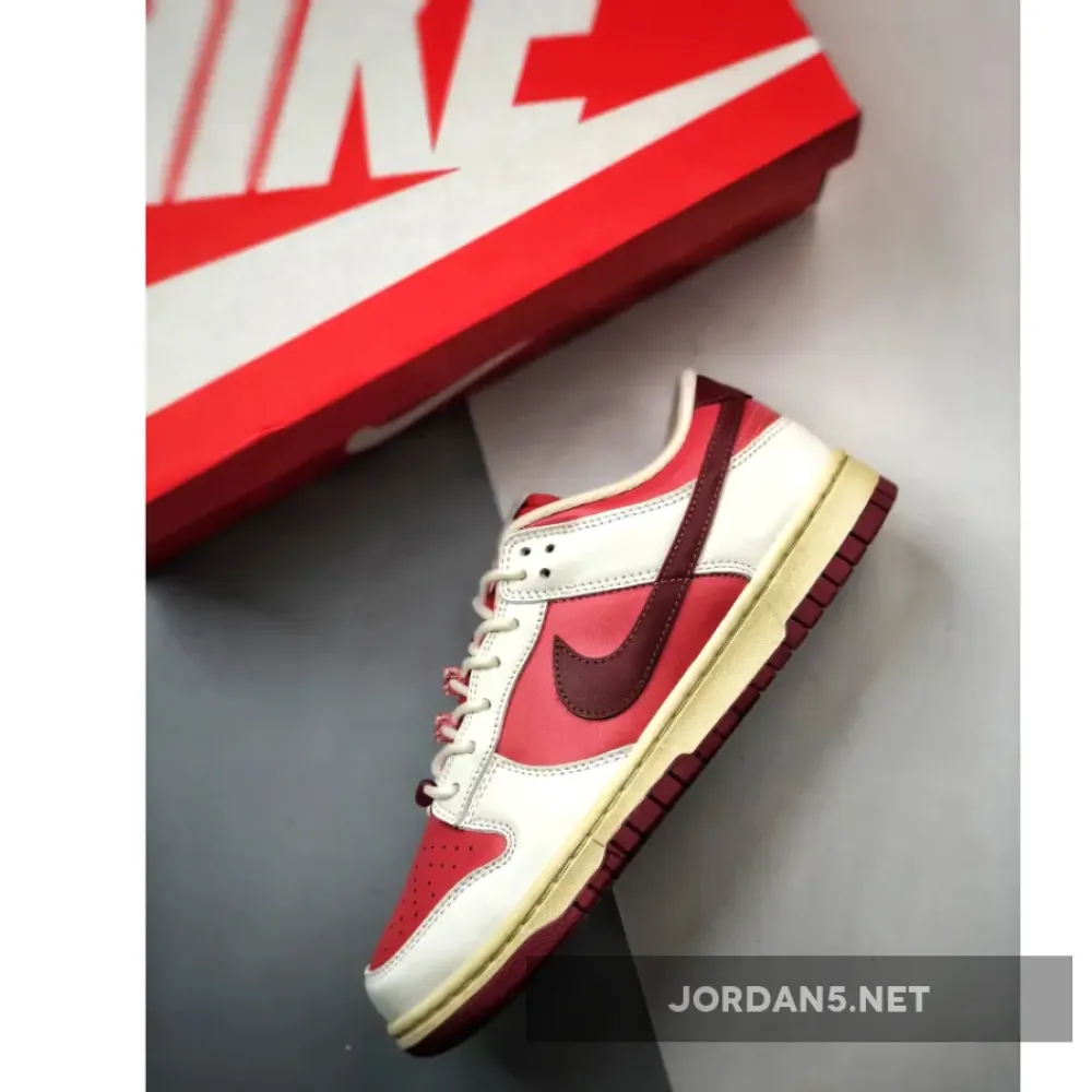 Nike Dunk Low ‘Valentine’s Day’ Sail/Team Red-Pink  HF0736-161
