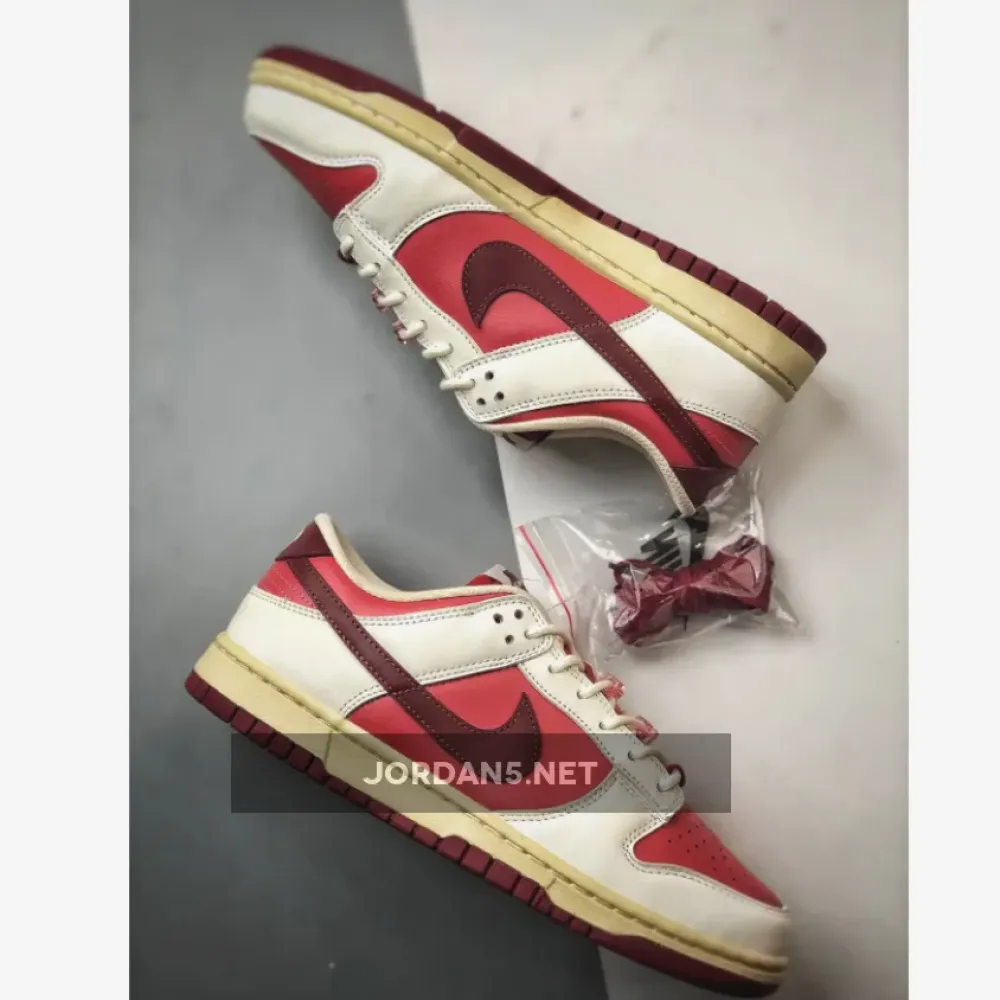 Nike Dunk Low ‘Valentine’s Day’ Sail/Team Red-Pink  HF0736-161