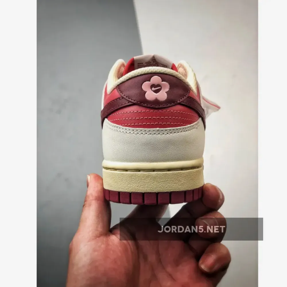 Nike Dunk Low ‘Valentine’s Day’ Sail/Team Red-Pink  HF0736-161