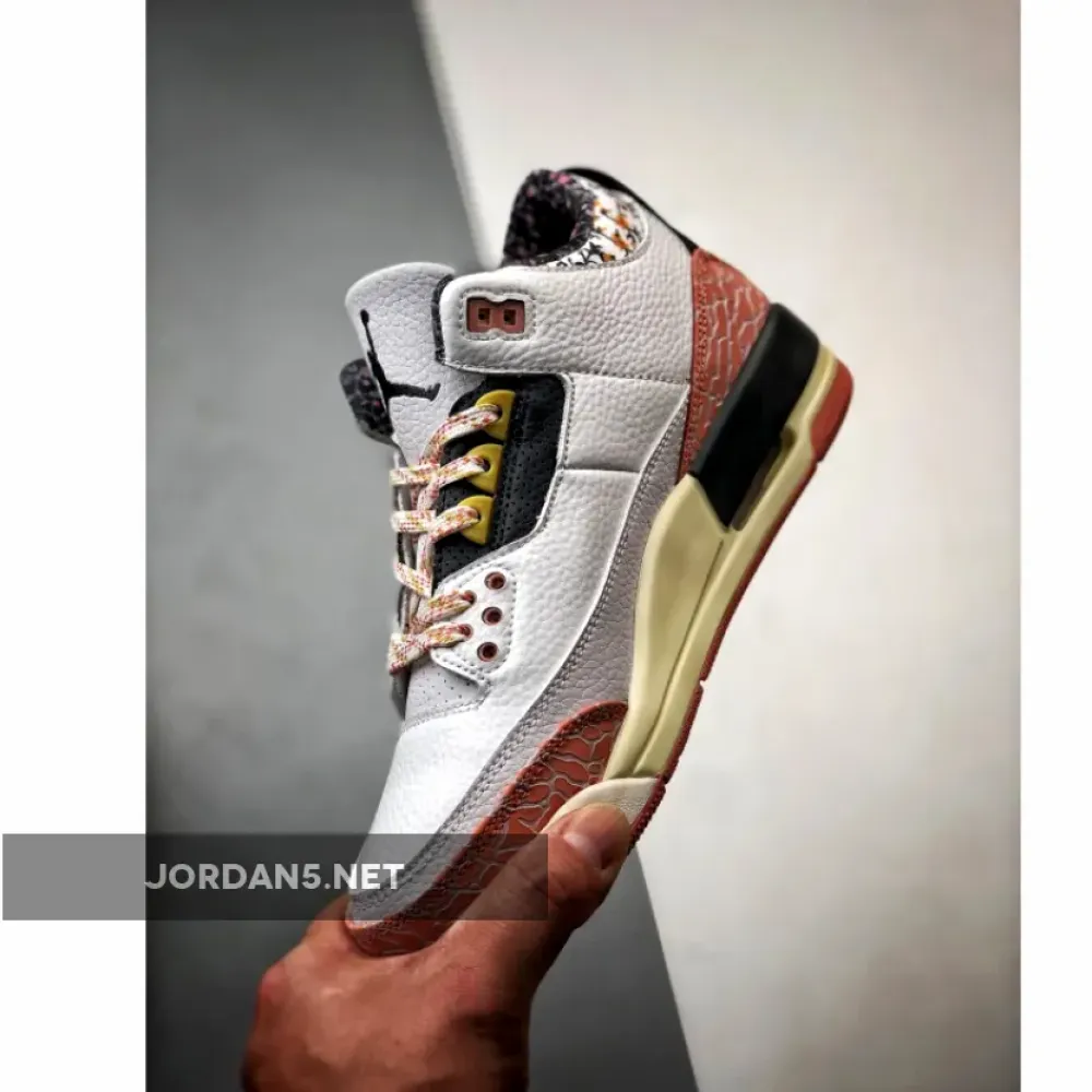Air Jordan 3 “Vintage Floral” White/Red Stardust  441140-100