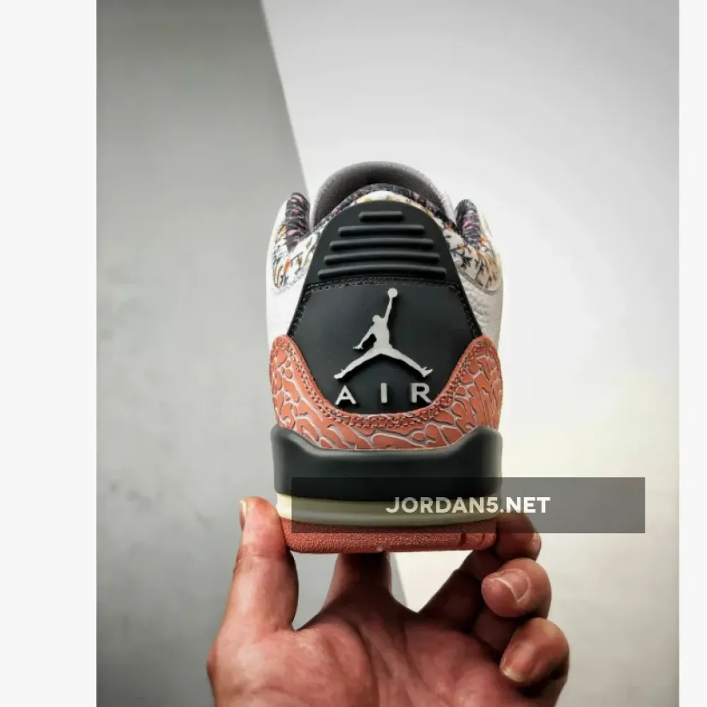 Air Jordan 3 “Vintage Floral” White/Red Stardust  441140-100