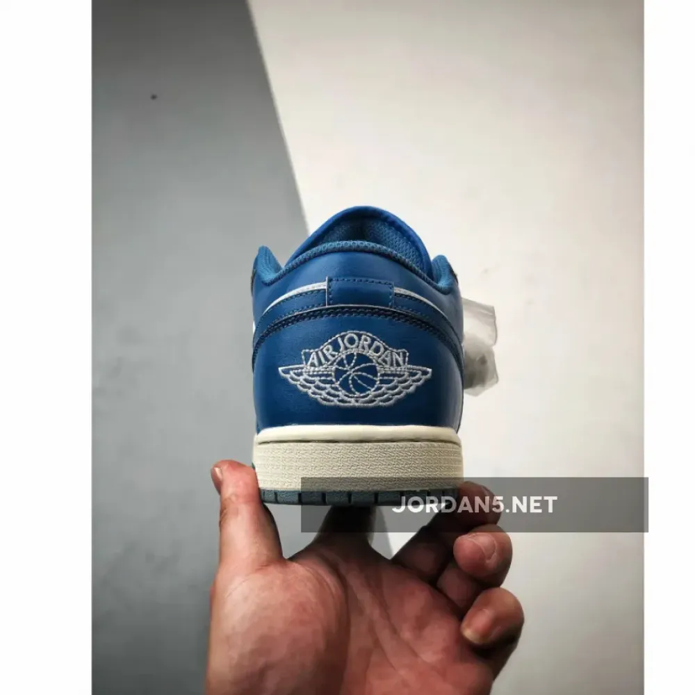 Air Jordan 1 Low White Industrial Blue  FN5214-141