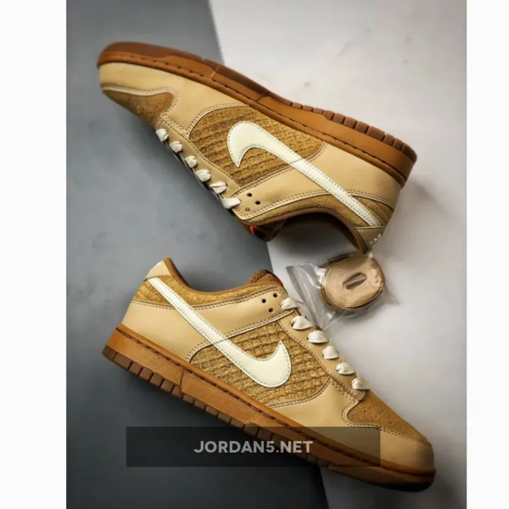 Nike Dunk Low “Waffle” Brown/White  FZ4041-744