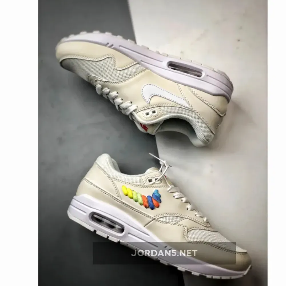 Nike Air Max 1 Rainbow Swoosh  FN4782-100