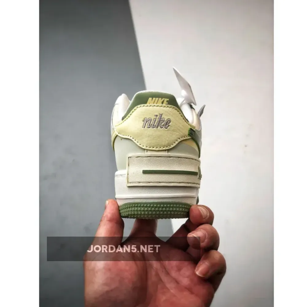Nike Air Force 1 Shadow Pale Ivory Oil Green  FN6335-101