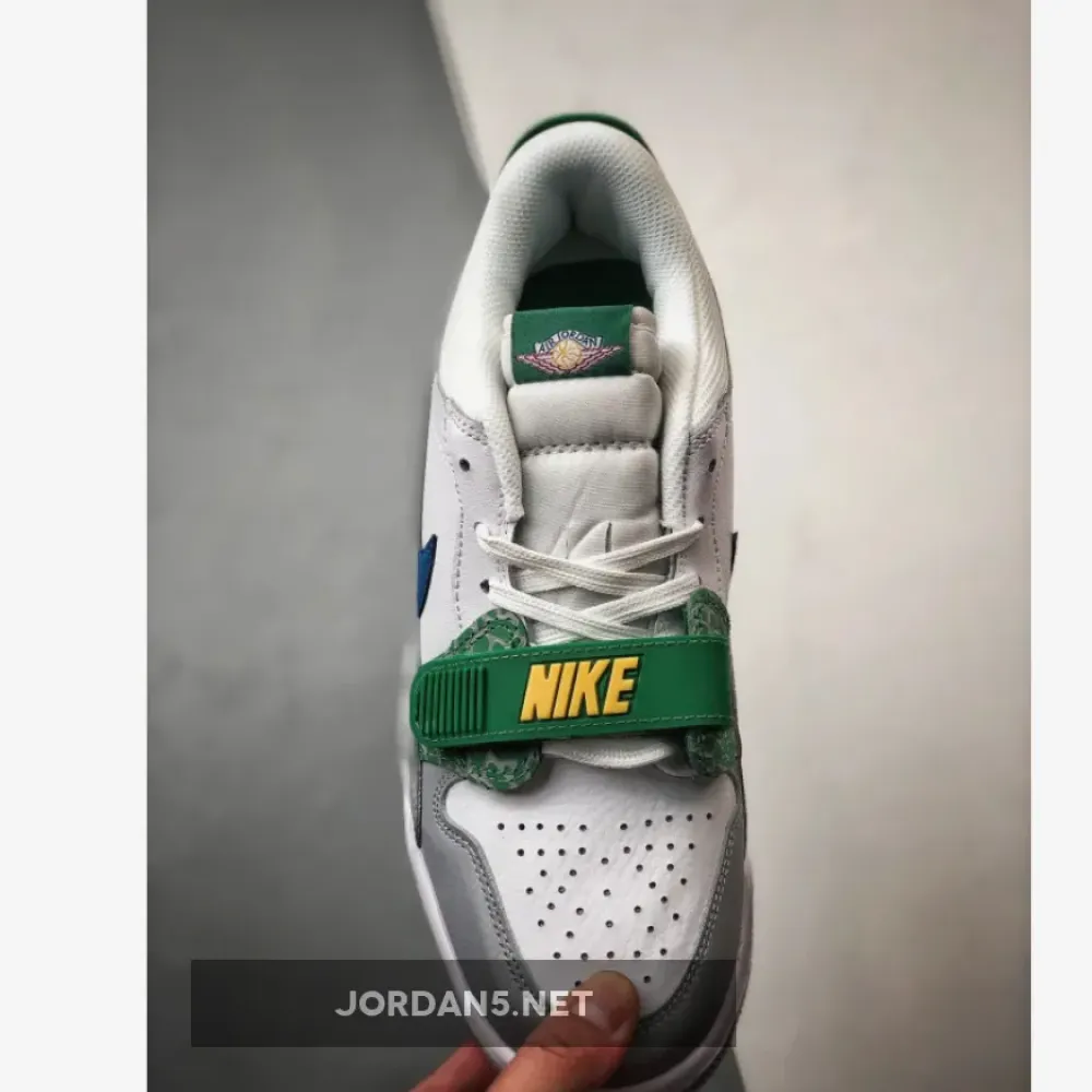 Jordan Legacy 312 Low White Grey Green  CD9054-140