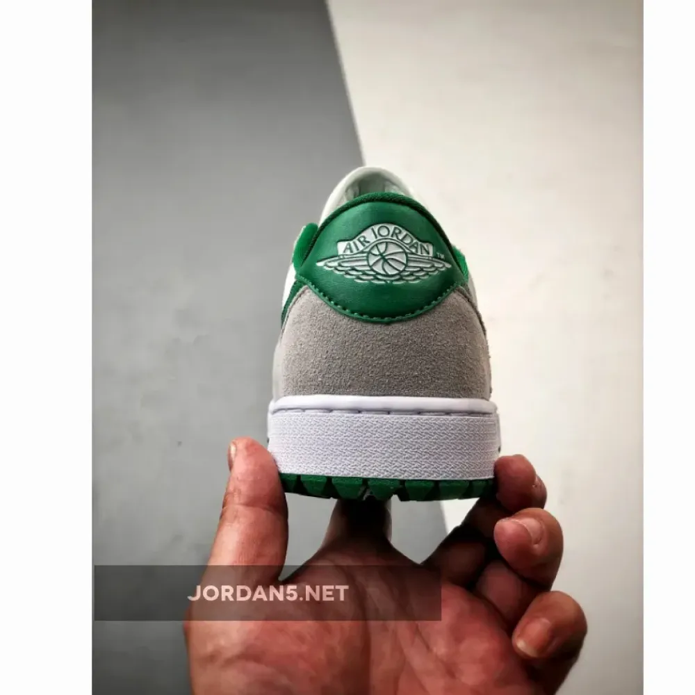 Air Jordan 1 Low Golf White/Pine Green-Light Smoke Grey  DD9315-112
