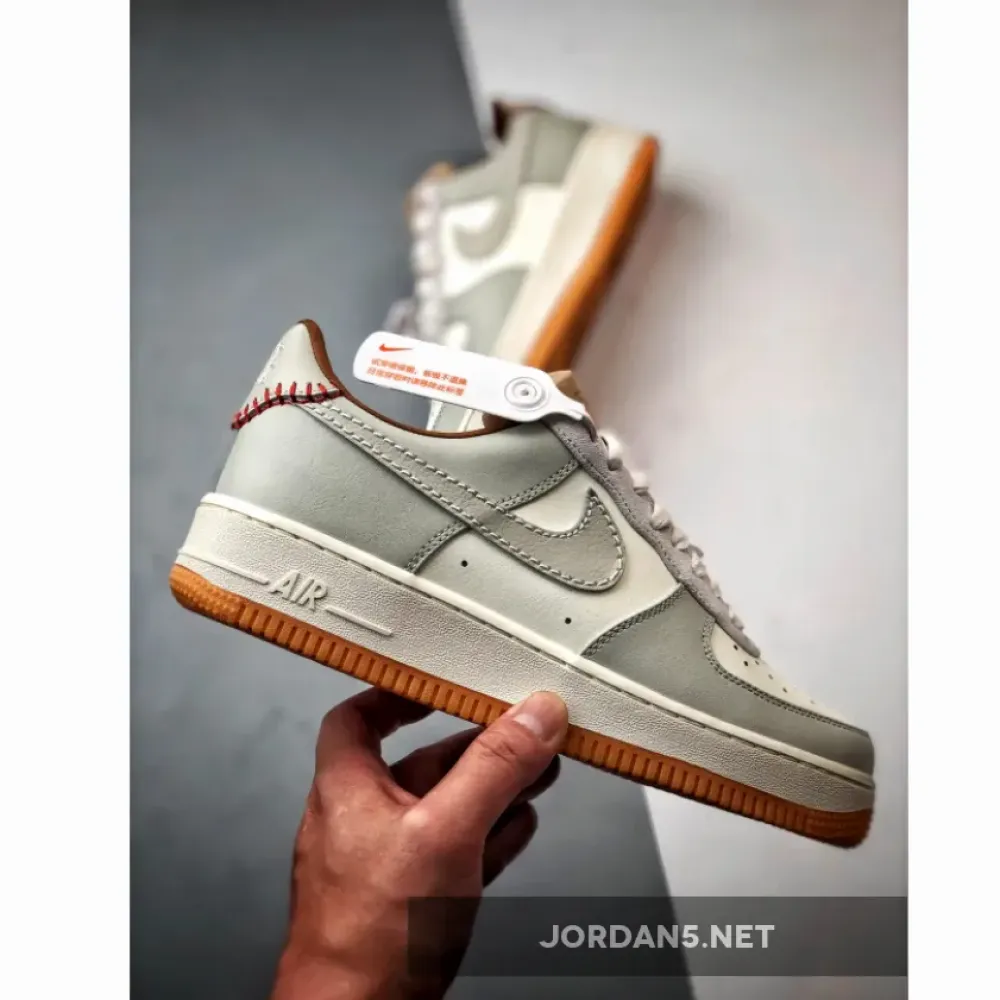 Nike Air Force 1 Low Light Bone/Sail-Tan-Gum Yellow  HF5697-001