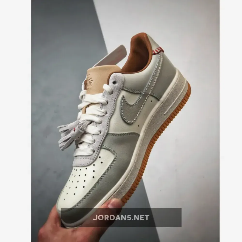 Nike Air Force 1 Low Light Bone/Sail-Tan-Gum Yellow  HF5697-001