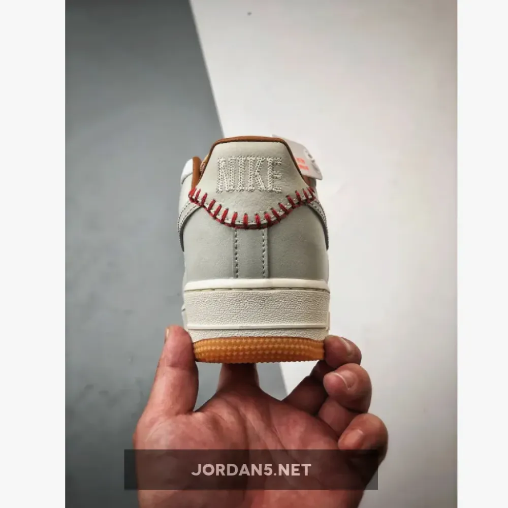 Nike Air Force 1 Low Light Bone/Sail-Tan-Gum Yellow  HF5697-001