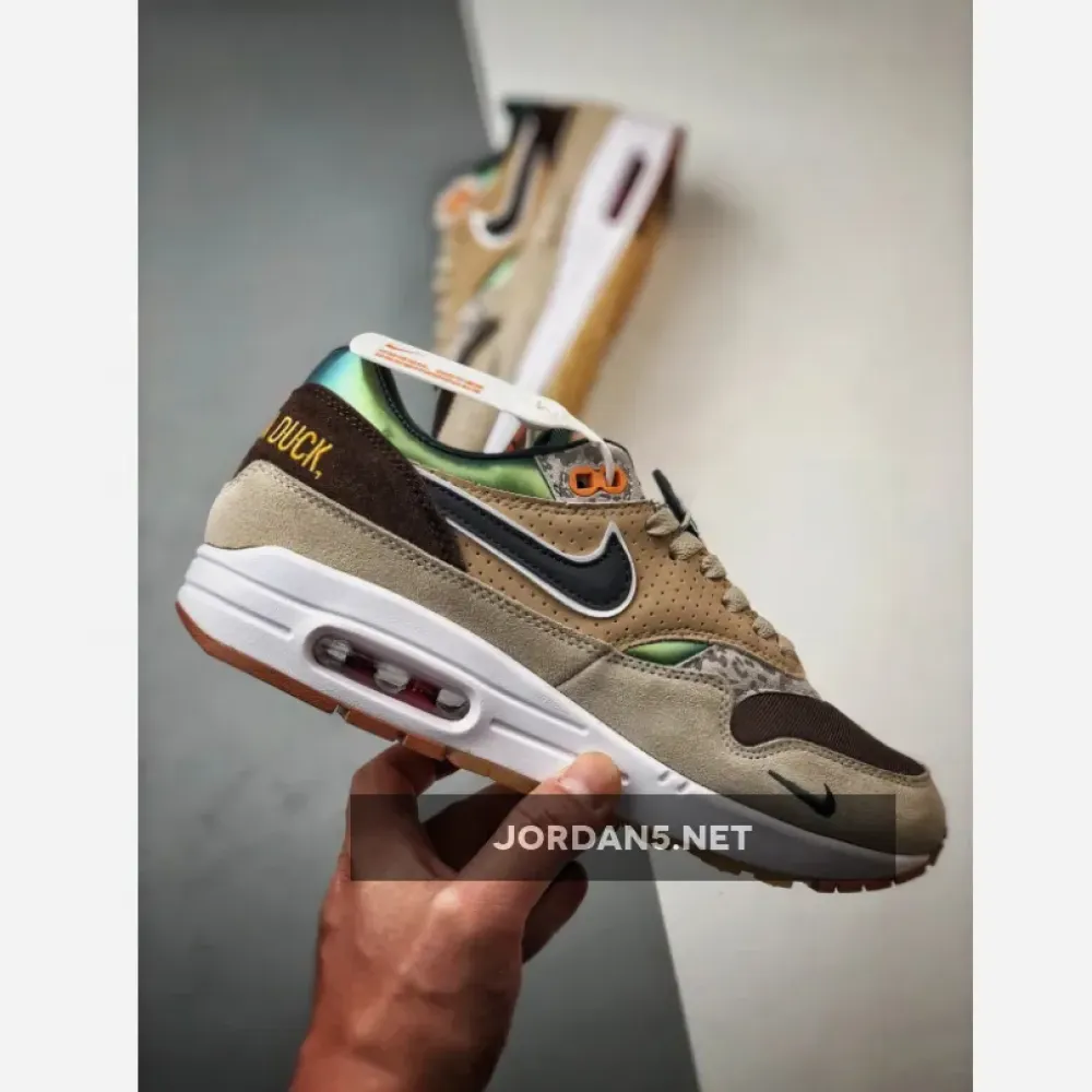 Division St. x Nike Air Max 1 ’87 Premium University of Oregon PE  HQ2640-200