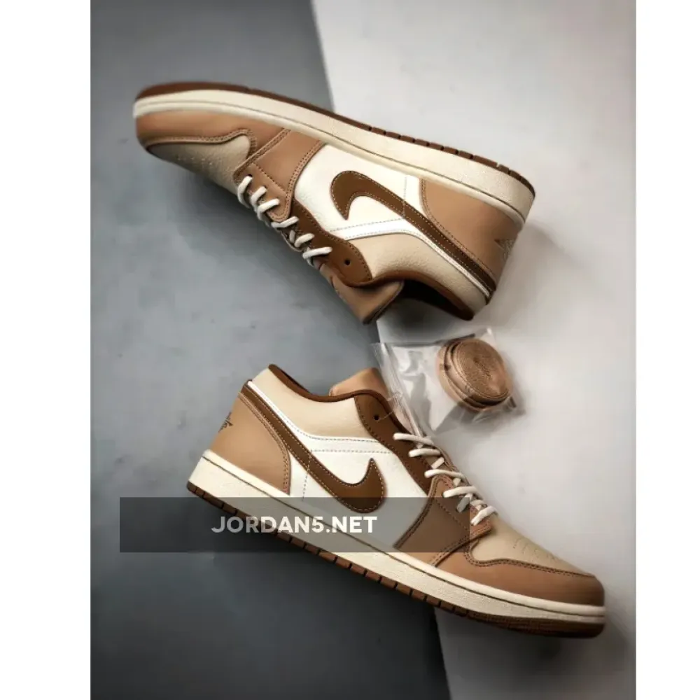 Air Jordan 1 Low Premium “Tan/Brown”  HF5753-221