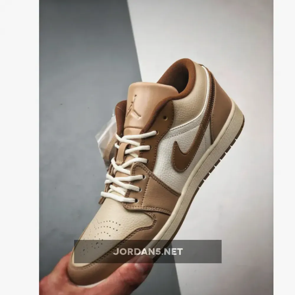 Air Jordan 1 Low Premium “Tan/Brown”  HF5753-221