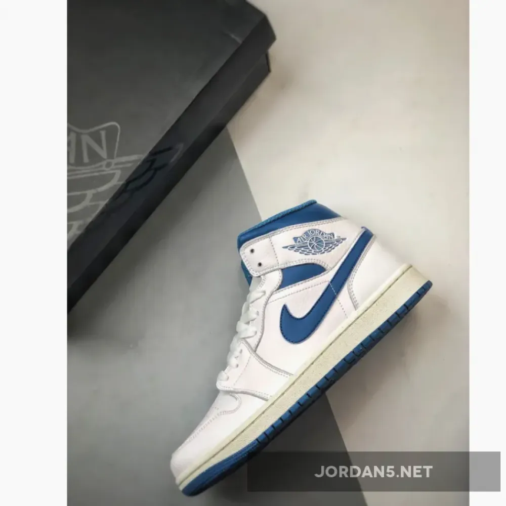 Air Jordan 1 Mid “Industrial Blue”  FN5215-141