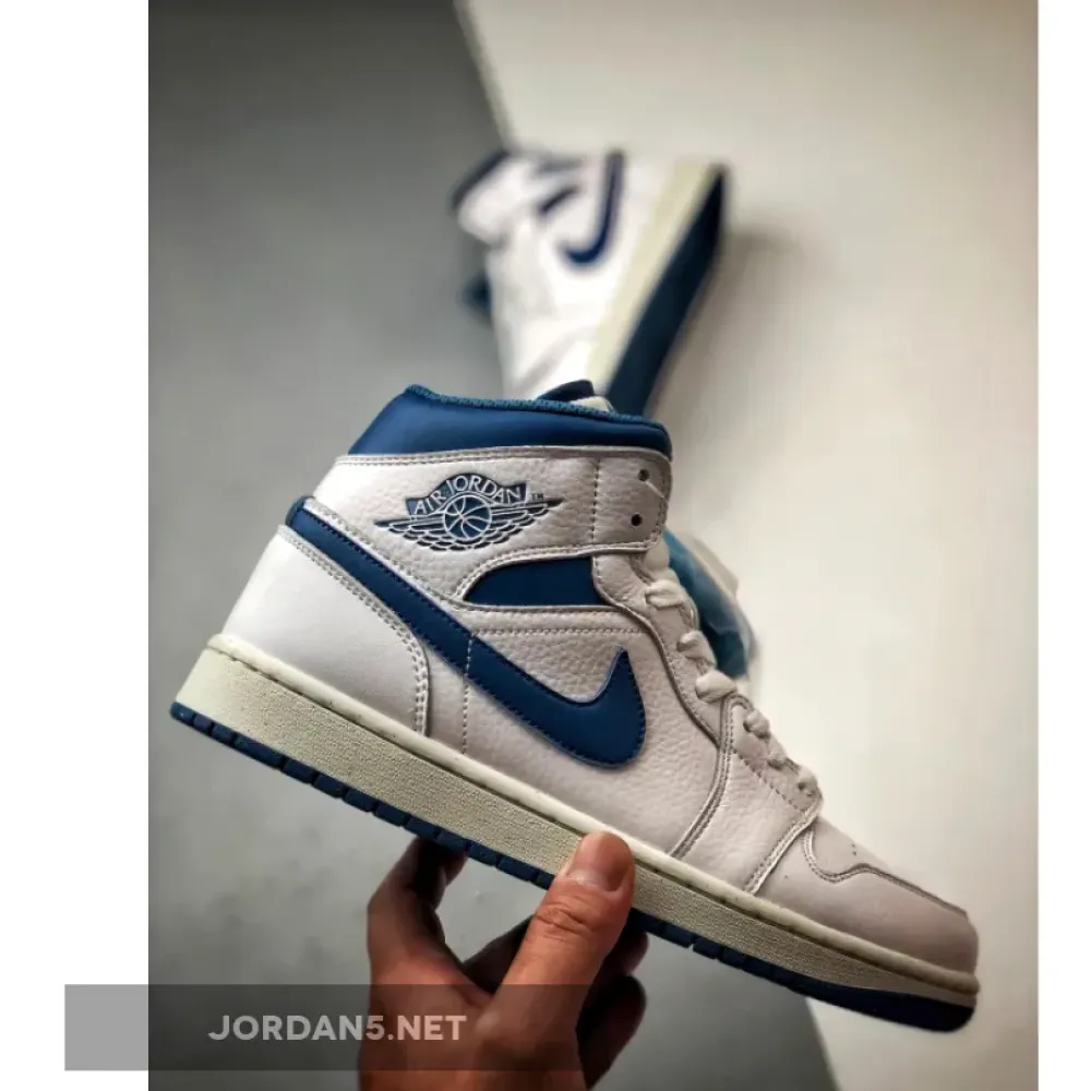 Air Jordan 1 Mid “Industrial Blue”  FN5215-141