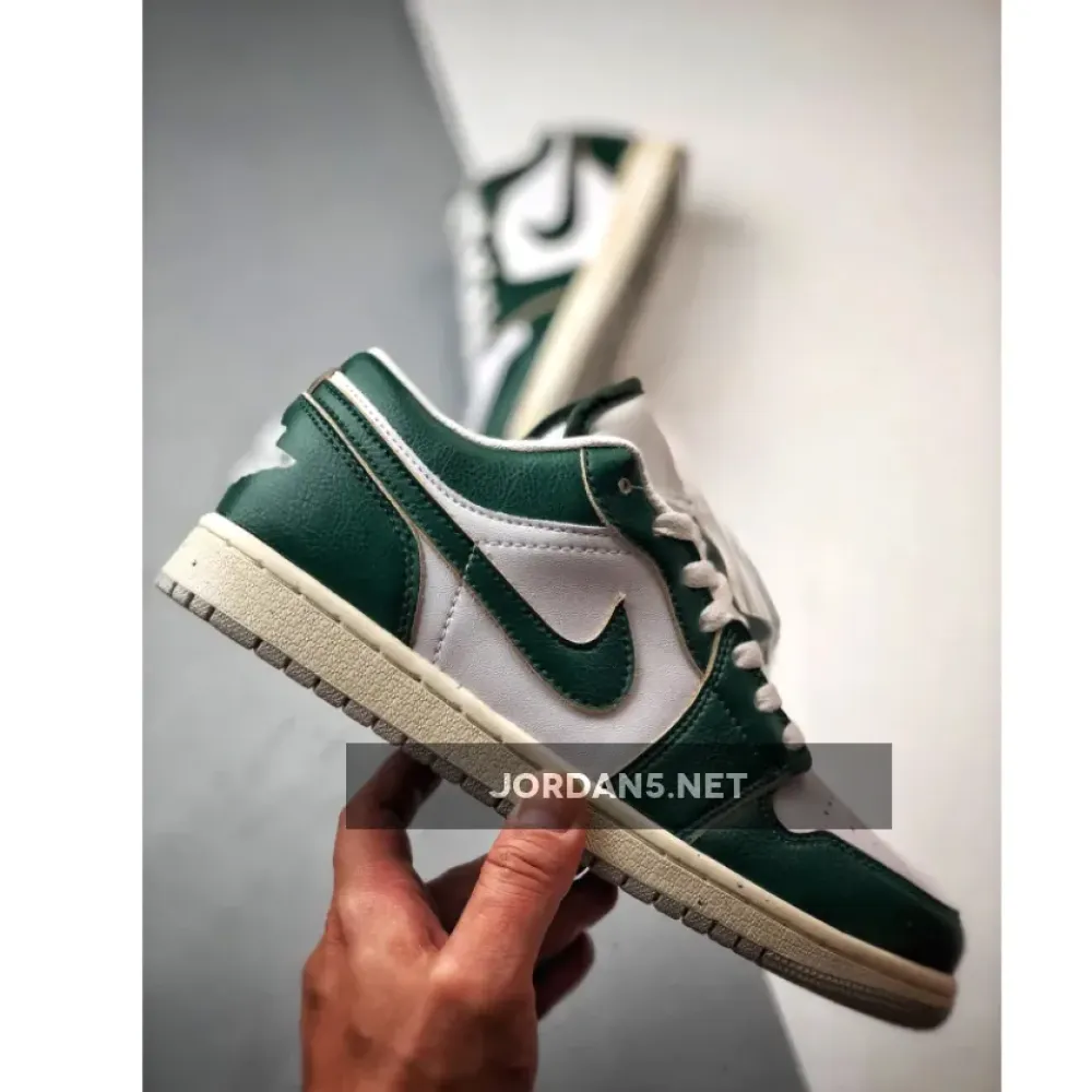 Air Jordan 1 Low Oxidized Green/White  FQ7687-300