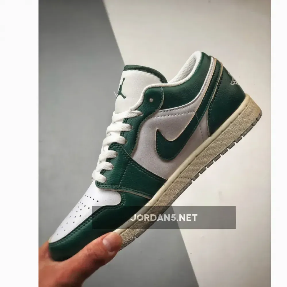 Air Jordan 1 Low Oxidized Green/White  FQ7687-300