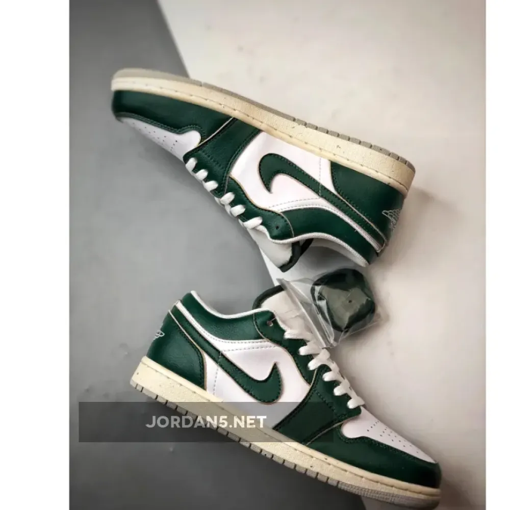 Air Jordan 1 Low Oxidized Green/White  FQ7687-300