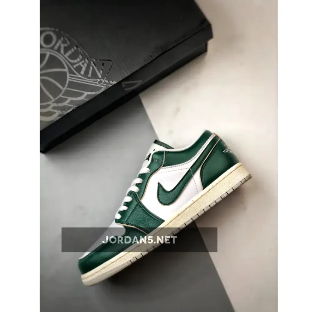 Air Jordan 1 Low Oxidized Green/White  FQ7687-300