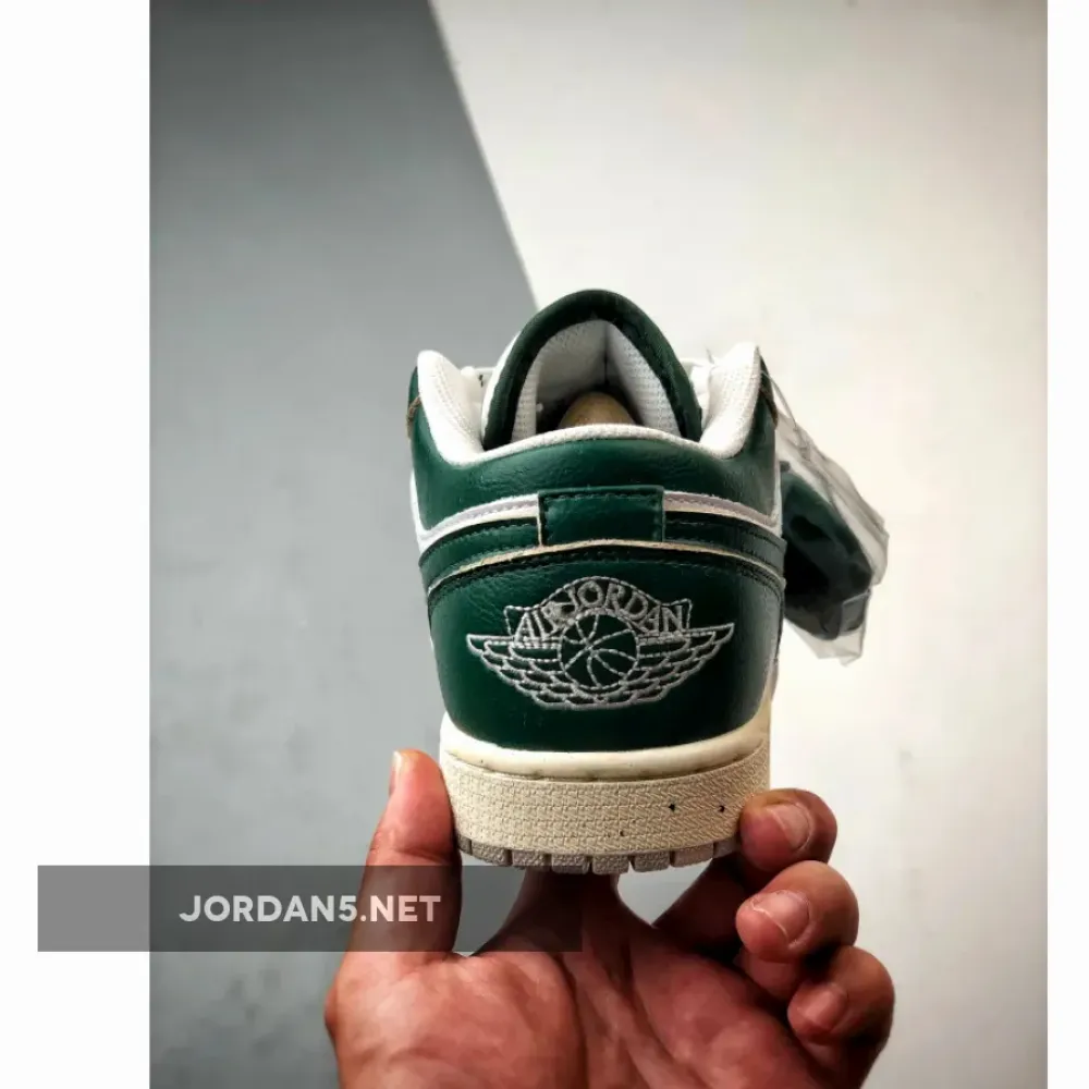 Air Jordan 1 Low Oxidized Green/White  FQ7687-300